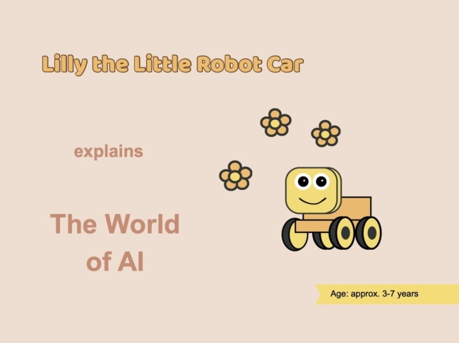 Lilly the Little Robot Car Explains the World of AI